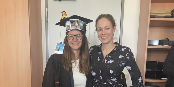 Vanessa Hellwig und Christiane Hellmanzik