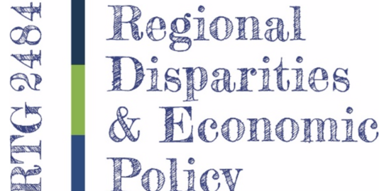 Logo of the RTG Regional Disparities